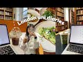 London uni vlog biomed student final year dissertation long library days