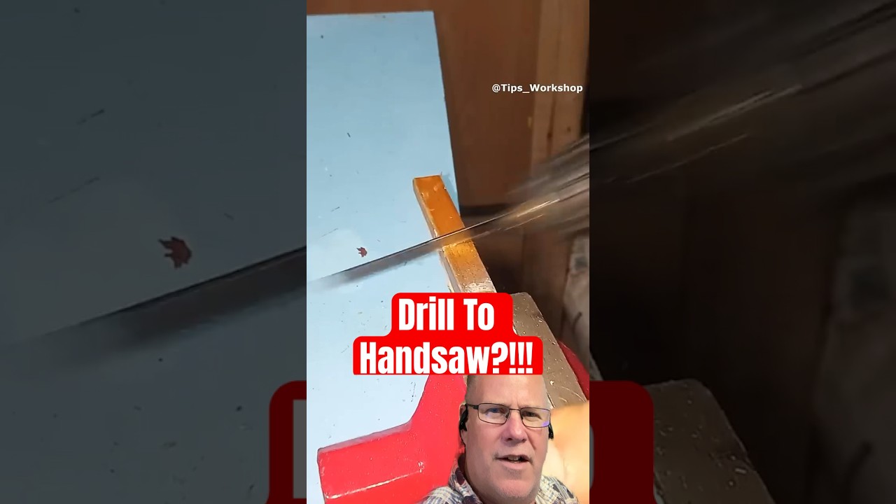 Turn Your Drill Into A Saw? 