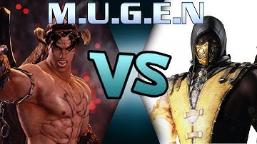 M.U.G.E.N Devil Jin vs Scorpion