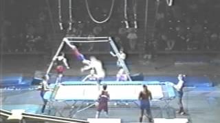 Trampoline & Double High Bar