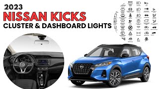 2023 Nissan KICKS Cluster Display & Dashboard Warning Lights User Guide