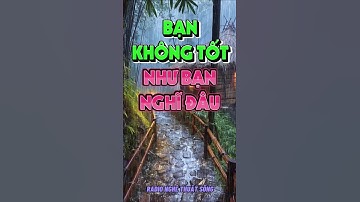 Bài học cuộc sống: Bạn Không Tốt Như Bạn Nghĩ Đâu 💜 Radio Nghệ Thuật Sống #baihoccuocsong