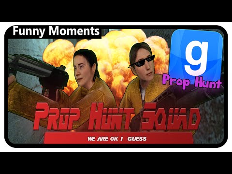 Garry's Mod Prop Hunt Gameplay | Prop Hunt Squad (Funny Moments)