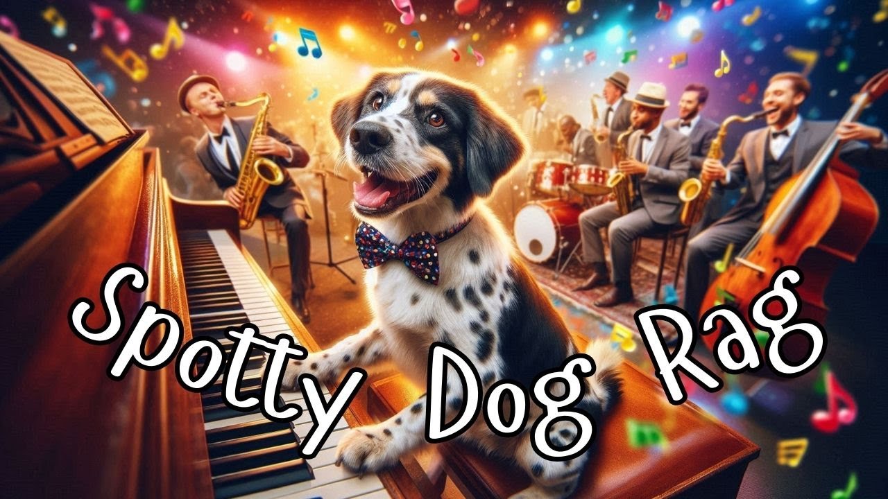 Spotty Dog Rag + Easy to Learn Slow Play-Through - YouTube