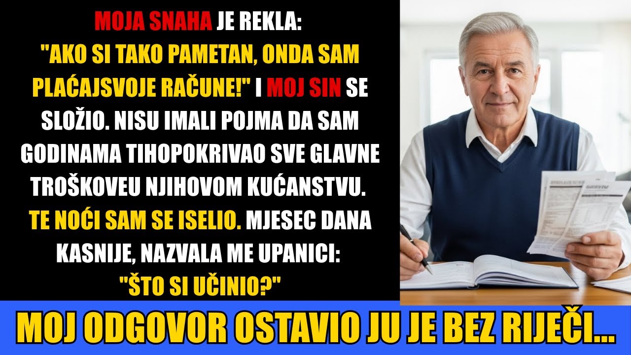 Moja snaha je rekla: 