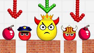 🤣 I Tried 3 Best Mobile Games Draw To Smash 🆚 Hide Ball 🆚 Lucky Balls - Sand Puzzle 2048 Gameplay screenshot 4