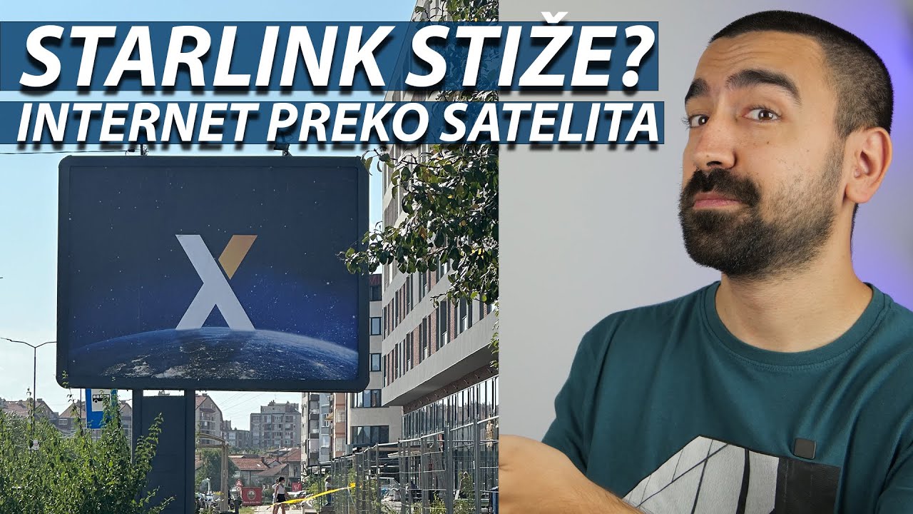 STARLINK STIŽE U SRBIJU | INTERNET SVUDA