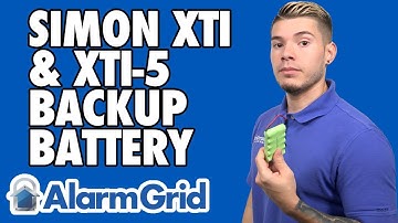 Backup Battery on an Interlogix Simon XTi & XTi-5