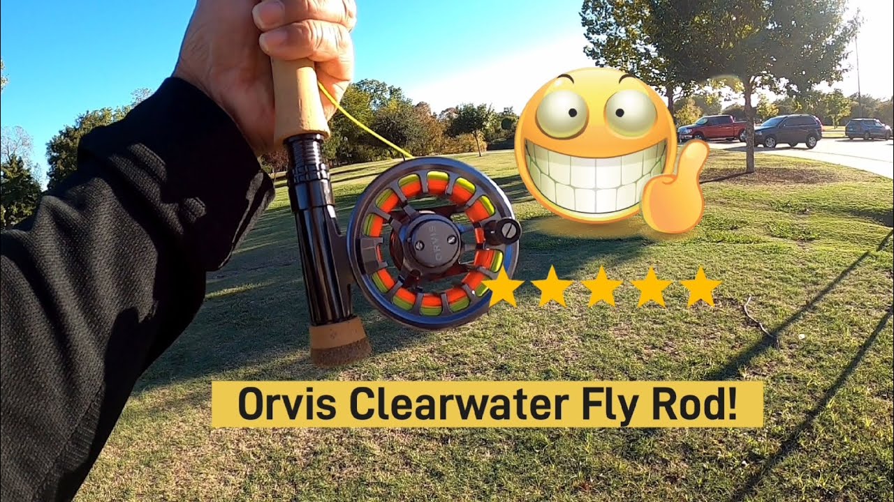 Liking The Orvis Clearwater Fly Rod! #fishing #flyfishing #orvis 