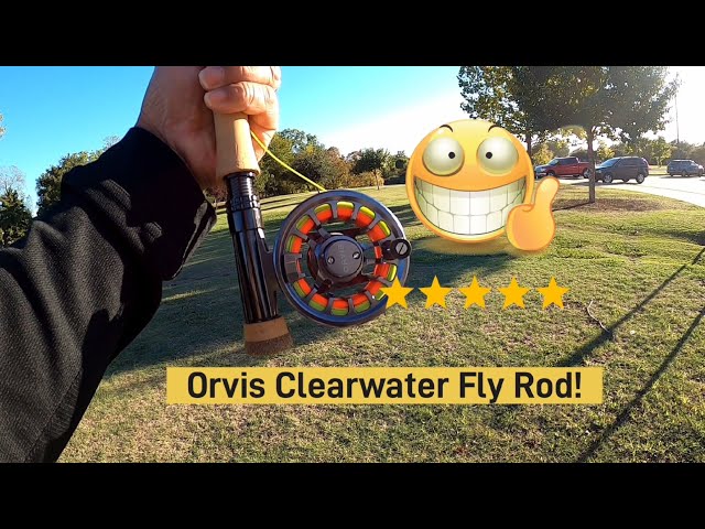 Liking The Orvis Clearwater Fly Rod! #fishing #flyfishing #orvis 