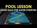 Pool Lesson | Use Rails For Easier Cue Ball Control