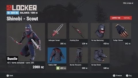 Rust Console SKIN STORE UPDATE NOW LIVE!!! New Locker System Also!