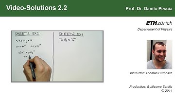 Group Theoretical Methods in Solid State Physics, Video-Solution 2.2 & 2.4