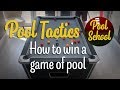 Pool tactics  world rules pool  pool school