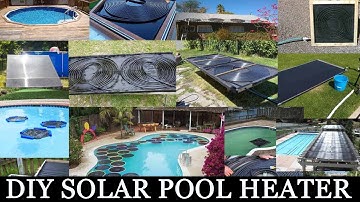 DIY Solar Pool Heater HOT! Simple and Easy Design - How to build and does it work? 2022