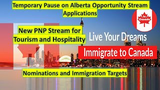 Alberta Halts Alberta Opportunity Stream | New Immigration Stream | Canada Immigration #AAIP
