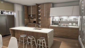 VORTEK Spaces Material Selection Demo