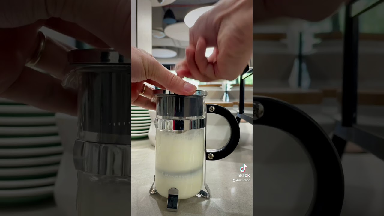 ¡Arte del latte helado!