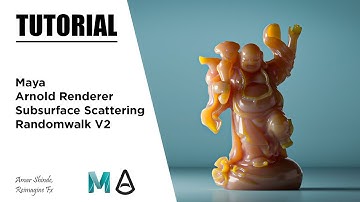 Understanding Subsurface Scattering In Maya And Arnold Render - Tutorial