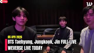  multi Sub Bts Taehyungjungkookjin  Weverse   Today  05042026   Today