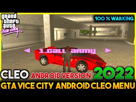 GTA Vice City New Cheat Menu V2 9 Mod 2022