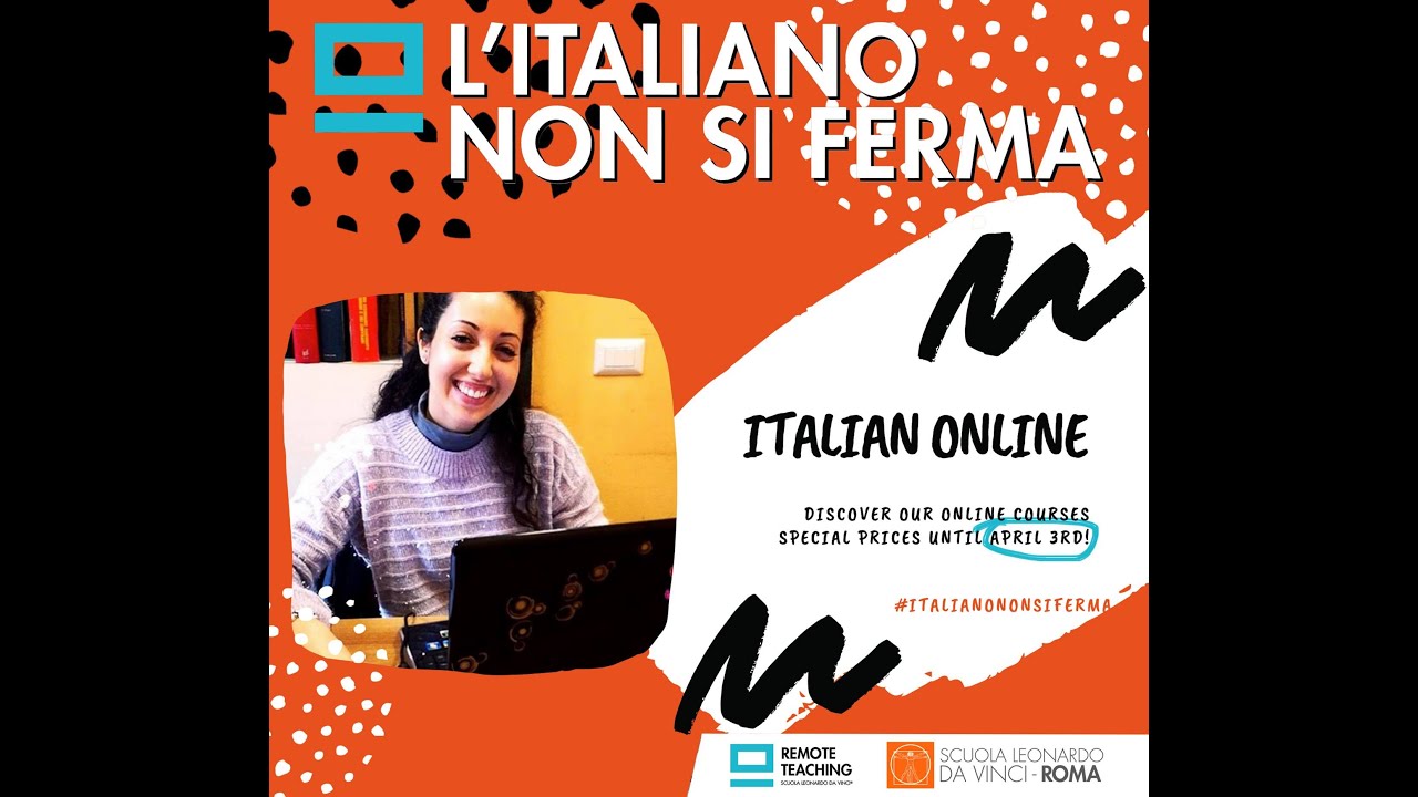 A Roma si impara l'italiano ONLINE - @ Rome we learn Italian ONLINE ;)