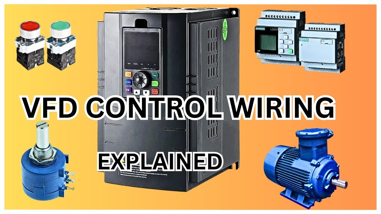 VFD Wiring Diagram Explained: Main vs. Control Circuits Step-by-Step 