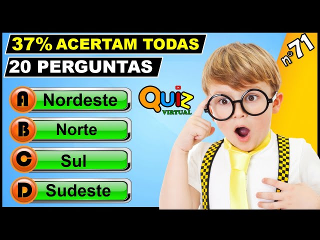 170 perguntas e respostas do questionário de conhecimentos gerais