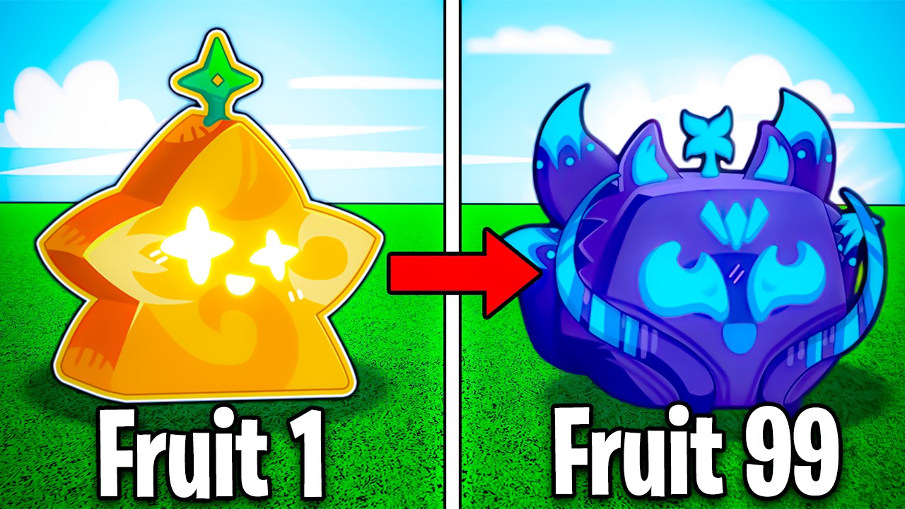 Beating Blox Fruits Bosses But My Fruit Gets Faster...