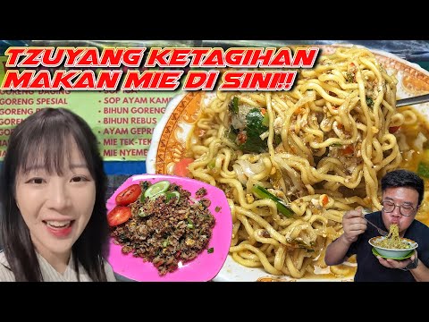 HEBOHH.. TZUYANG MUKBANG DI WARUNG INI, SEKARANG JADI RAME BANGET YG BELI!!