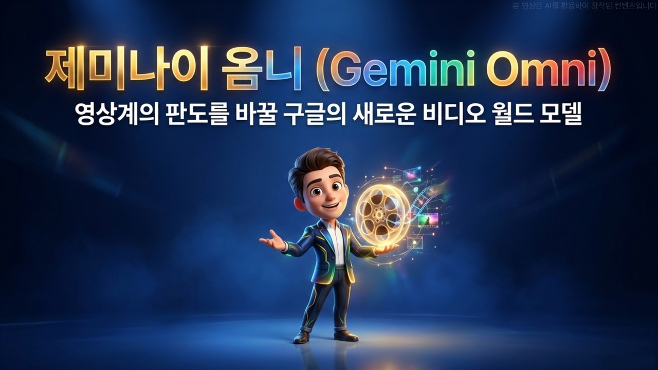[Gemini Omni] 영상 편집의 패러다임이 바뀐다! 구글 제미나이 옴니 완벽 분석 | 1인 프로덕션 시대의 서막