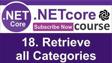 18. Retrieve all Categories to .NET core - ASP.NET Core MVC (.NET 6) - codeGPT