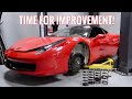 Ferrari 458 Issues Resolved! Time to SLAM IT!