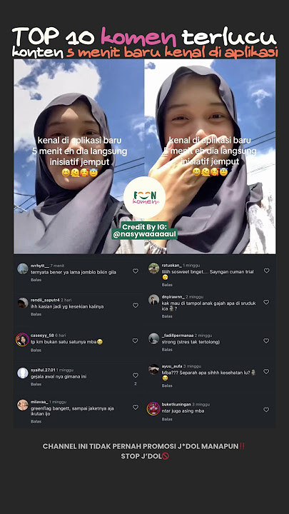 Top10 komen terlucu 5 menit baru kenal diaplikasi🤣 #shorts #fyp