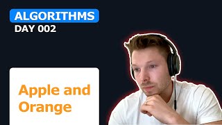 DAY 002 | Apple and Orange | Swift screenshot 1