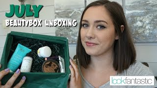 JULY LOOKFANTASTIC BEAUTYBOX UNBOXING | Naruna by Naruna 95 views 6 years ago 8 minutes, 57 seconds