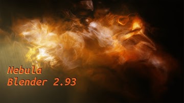 Blender 2.93 New Features and a Nebula