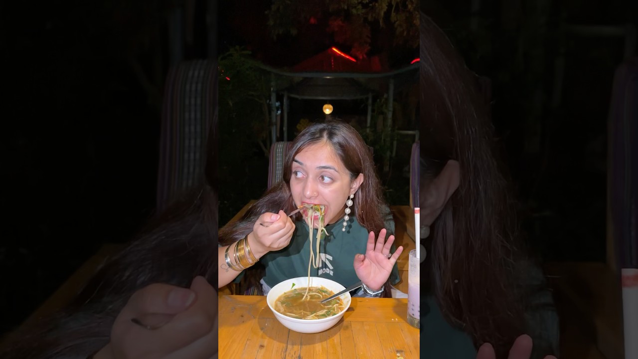 Momo Vs Noodles 🍜 😍 