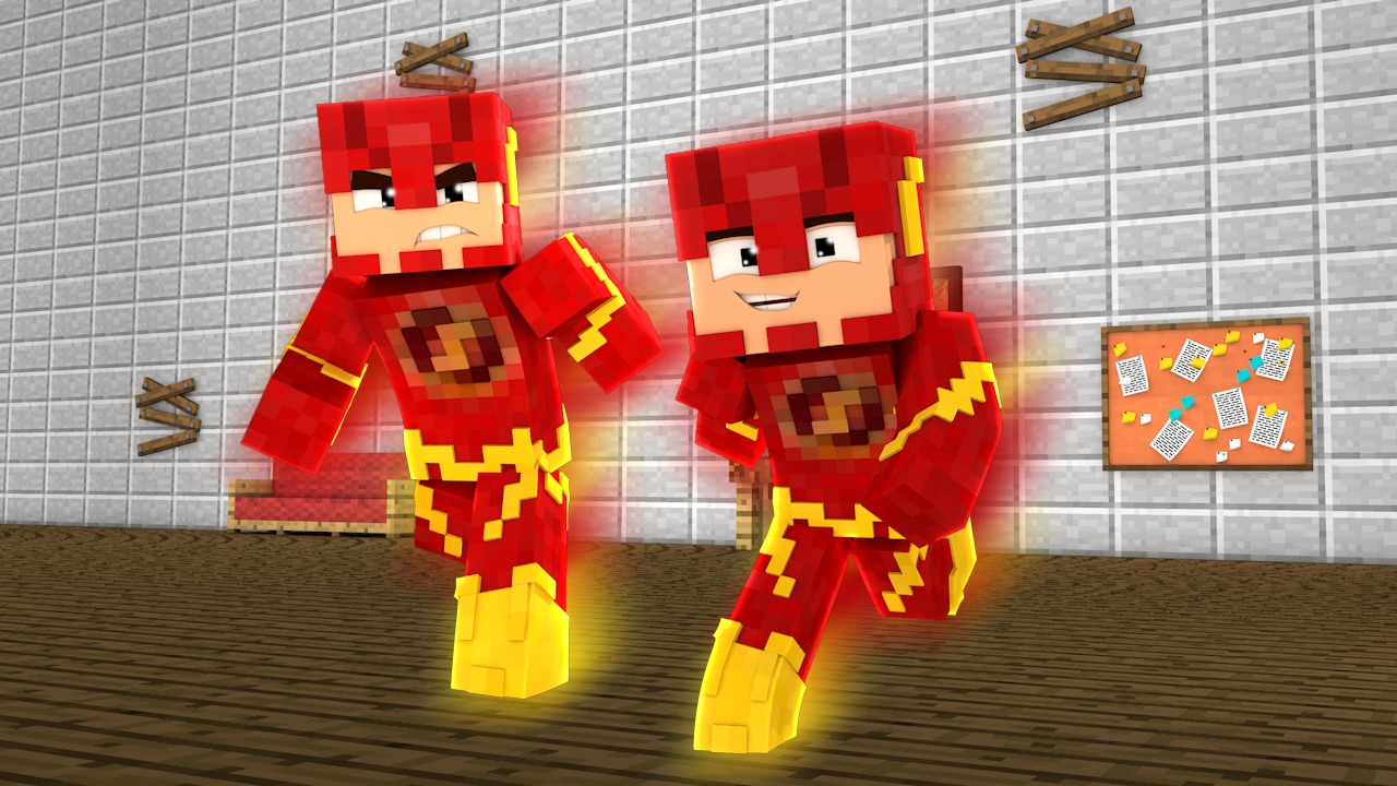 WHO'S YOUR FAMILY? Flash Jovem Ganhou do Pai Flash ( Versao Jovens ...