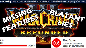Warcraft 3: Reforged Is a COMPLETE FAILURE and Has the WORST Metacritic User Score Ever