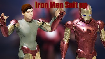 Iron Man Suit Up (Blender)+ VFX Breakdown