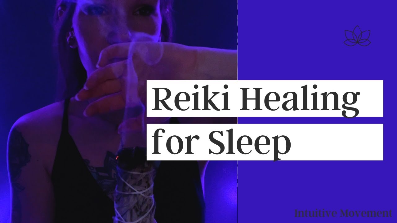 Reiki Healing for Sleep | No talking | ASMR Hand Movements - YouTube