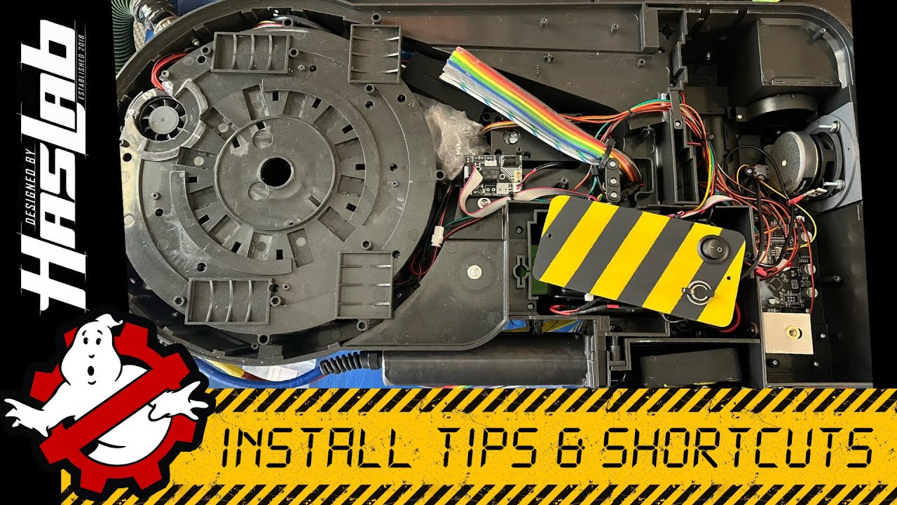 Haslab Proton Pack C&A Prop Design Vent Kit / NinjaTunes / Attenuator 2.0 Install Tips & Shortcuts