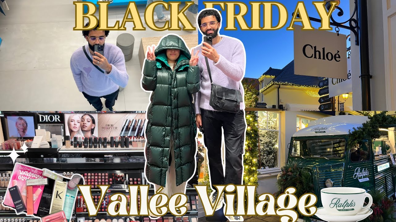 DAILYVLOG I On est parti à La Vallée Village pour le BLACK FRIDAY (Sephora, Ralph lauren, Coach ...)
