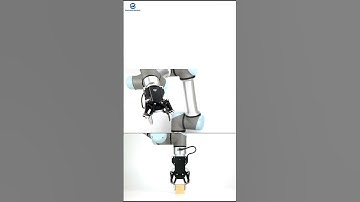 AG 95 linkage-type adaptive electric gripper #robot #machine #robotics