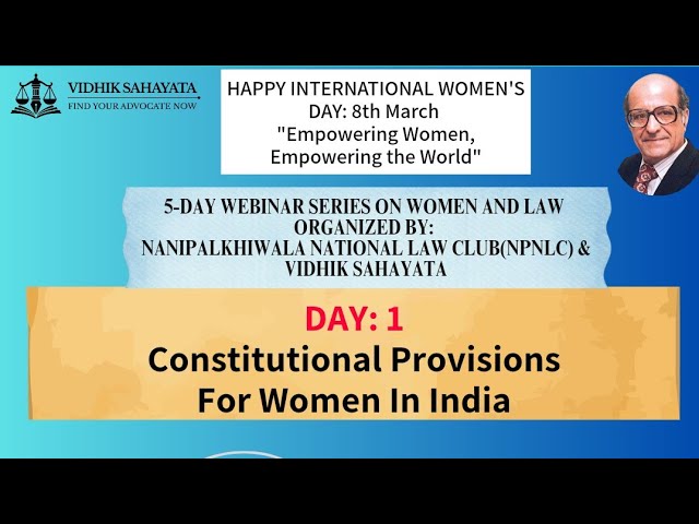 Women Empowerment Articles In Indian Constitution