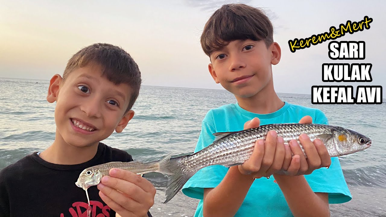 Çocuklarla Kefal Avımız | Yemli Kefal Avı |
