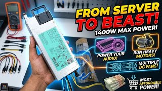 Sabse Sasti aur Heavy Power Supply 12V 117A | DC Load, Don Pump aur Subwoofer Chalao