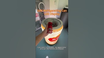 can cooler led screen #advertising #movable #canleddisplay #digitalsignage #ledscreen