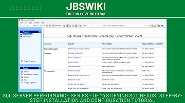 SQL Server Performance Series - Demystifying SQL Nexus: Step-by-Step Installation and Configuration